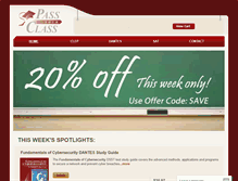 Tablet Screenshot of passyourclass.com